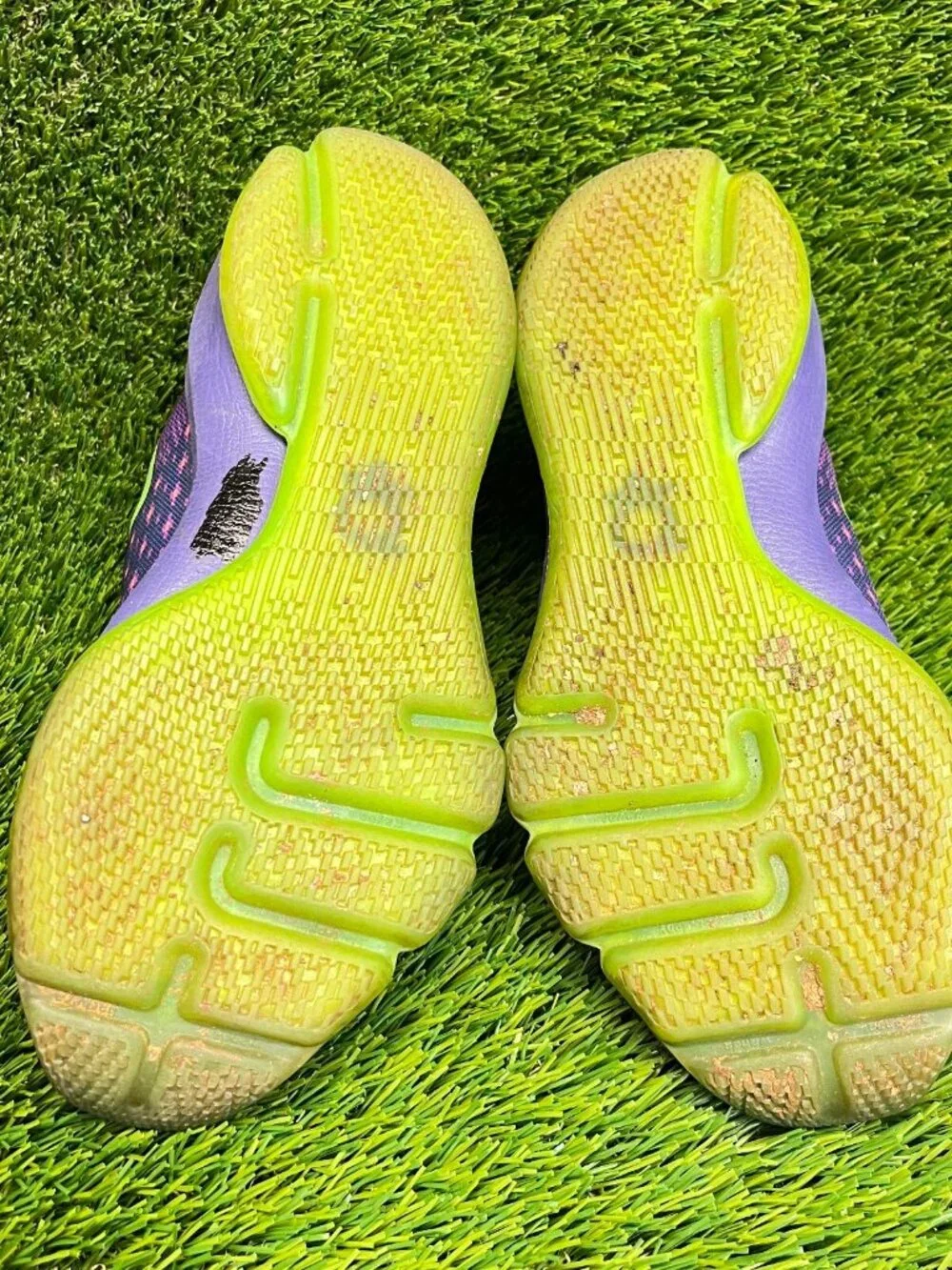 Nike KD 8 Suit Girls Size 6.5Y Purple Green‎ Athletic Basketball Shoes Sneakers